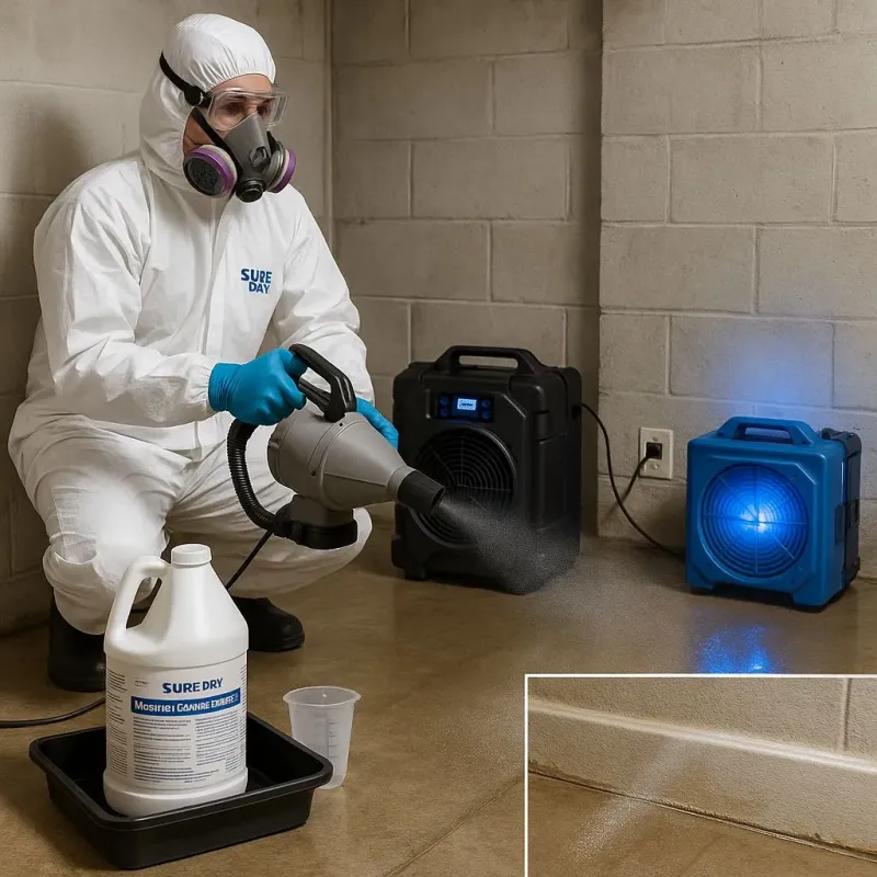 Sanitization and Odor Removal process in Wilson-Conococheague, MD
